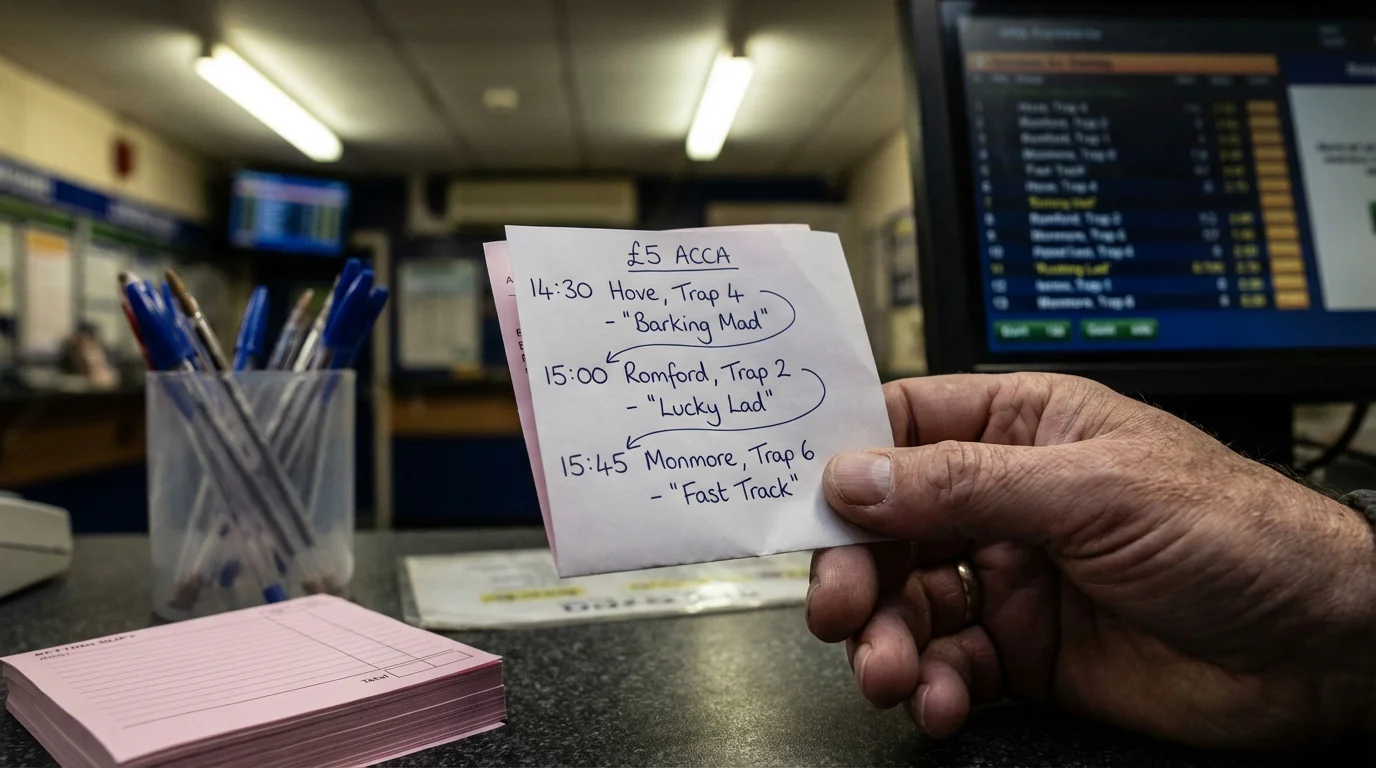 Greyhound accumulator and multiple bet guide