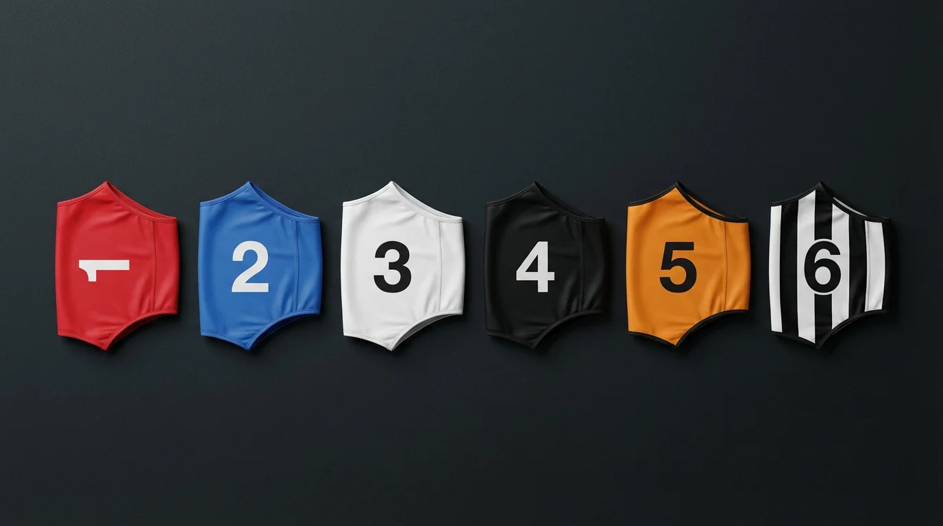 Greyhound trap colours and numbers explained