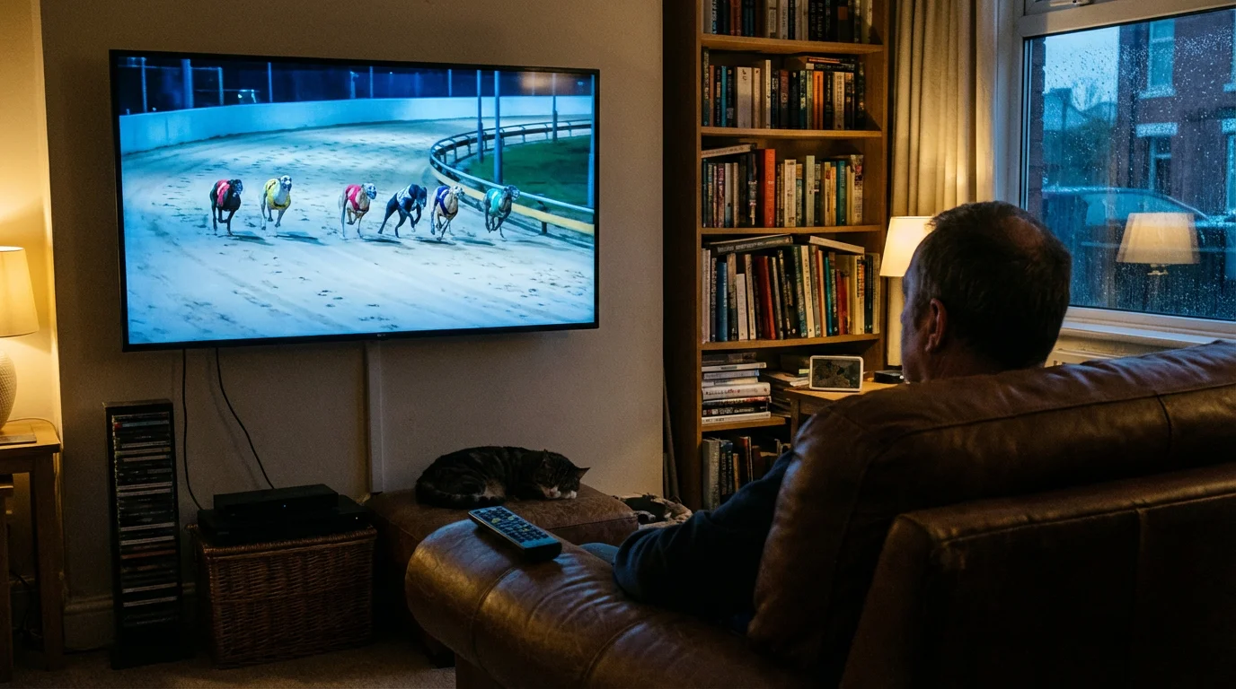 Watch live greyhound racing in the UK